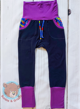 Load image into Gallery viewer, Christmas Light Grow With Me Pants/ 3-6Y