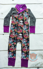 Load image into Gallery viewer, Floral Wars Romper/3-6Y