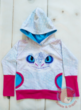 Load image into Gallery viewer, Light Fury Hoodie/3-6Y