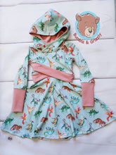 Load image into Gallery viewer, Dino Dress Set- 3-6 Years
