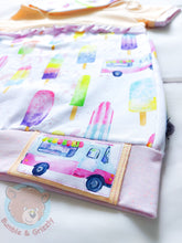 Load image into Gallery viewer, Ice Cream Ruffle Tunic- 12m-3T