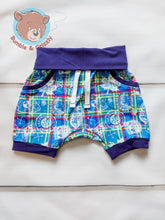 Load image into Gallery viewer, Plaid Stamps Shorts- 12m-3T