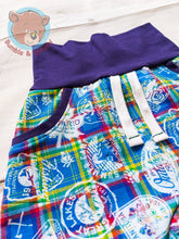 Load image into Gallery viewer, Plaid Stamps Shorts- 12m-3T
