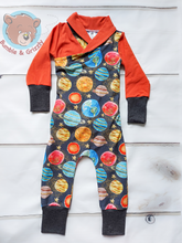 Load image into Gallery viewer, Space Adventure Envelope Romper- 12m-3T