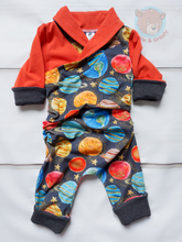 Load image into Gallery viewer, Space Adventure Envelope Romper- 12m-3T