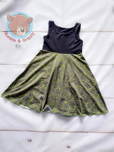 Load image into Gallery viewer, Dino Dress Set- 6-9Y