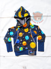Load image into Gallery viewer, Happy Planets Big Pocket Hoodie- 12m-3T