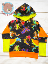 Load image into Gallery viewer, Neon Dirtbike Hoodie-3T-6