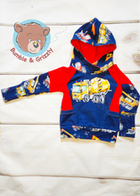 Load image into Gallery viewer, Cement Mixer Hoodie- 12m-3T