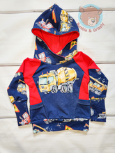 Load image into Gallery viewer, Cement Mixer Hoodie- 12m-3T