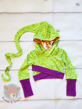 Load image into Gallery viewer, Twirly Hood Spooky Treats Dress Set- 3T-6