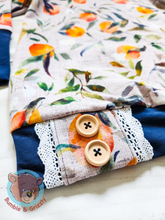 Load image into Gallery viewer, Orange Blossom Cowl Tunic- 3T-6