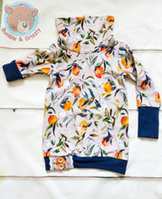 Load image into Gallery viewer, Orange Blossom Cowl Tunic- 3T-6