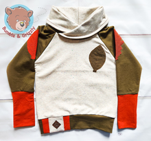 Load image into Gallery viewer, Neutral Leaf Patch Pullover- 3T-6Y