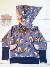 Load image into Gallery viewer, Spooky Cutie Pixie Hoodie- 3T-6
