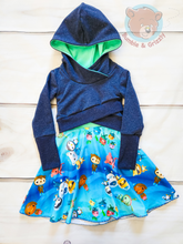 Load image into Gallery viewer, Ocean Friend Dress Set- 12m-3T