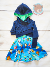 Load image into Gallery viewer, Ocean Friend Dress Set- 12m-3T