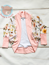 Load image into Gallery viewer, Pretty Floral and Lace Cocoon Cardi- 3T-6