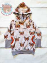 Load image into Gallery viewer, Earthy Monarchs Rib Knit Tunic- 12m-3T