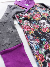 Load image into Gallery viewer, Floral Wars Romper/3-6Y