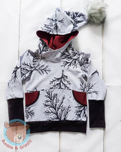 Load image into Gallery viewer, Cedar Grow Along Hoodie/ 6-9 Years