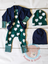 Load image into Gallery viewer, Green Fox Grow With Me Romper/All Sizes
