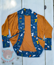 Load image into Gallery viewer, Woodland Grow With Me Cocoon Cardigan/ All Sizes
