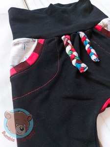 Christmas Trucks Grow With Me Pants/ 3-12m