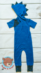 Dino Spikes Romper/3-6Y