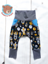 Load image into Gallery viewer, Blast Off Grow With Me Pants/3-12months
