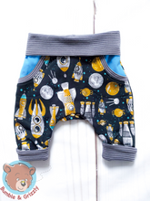 Load image into Gallery viewer, Blast Off Grow With Me Pants/3-12months
