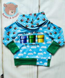 "Choices" Long Sleeve Shirt/3-12m