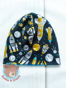 Big Kid Size Blast Off Beanie