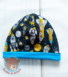 Big Kid Size Blast Off Beanie