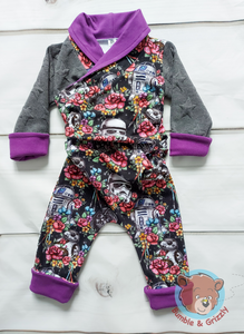 Floral Wars Romper/3-6Y