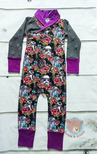 Load image into Gallery viewer, Floral Wars Romper/3-6Y
