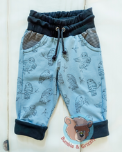 Load image into Gallery viewer, Little Owls Drawstring Grow With Me Joggers/12m-3Y
