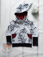 Load image into Gallery viewer, Cedar Grow Along Hoodie/ 6-9 Years
