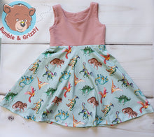 Load image into Gallery viewer, Dino Dress Set- 3-6 Years
