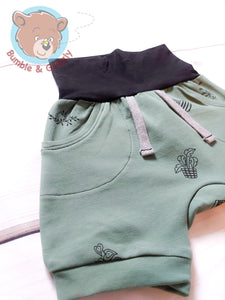 Plant Lover Shorts- 12m-3T