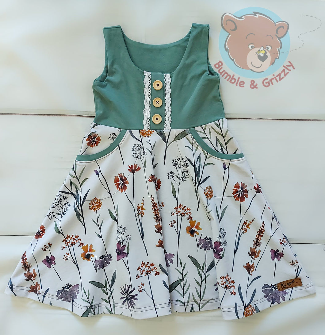 Gorgeous Wildflower Dress-3T-6