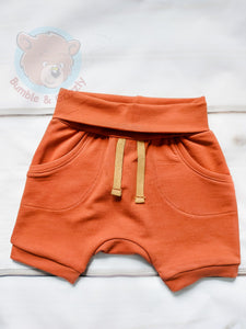 Rust Shorts- 12m-3T