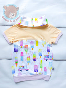 Ice Cream Ruffle Tunic- 12m-3T