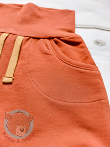 Rust Shorts- 12m-3T