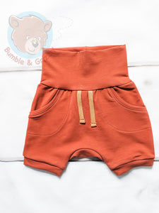 Rust Shorts- 12m-3T