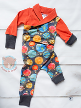 Load image into Gallery viewer, Space Adventure Envelope Romper- 12m-3T
