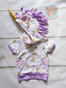 Golden Unicorns Tee- 12m-3T