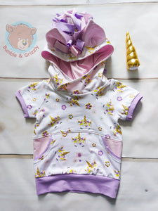 Golden Unicorns Tee- 12m-3T