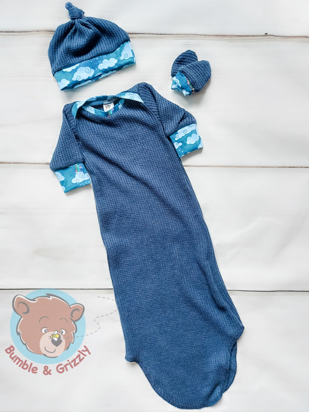 Baby Gown Set- 3 months