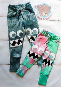 Mint Monster Pants- 12m-3T